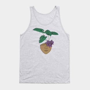 Plant Addict, Plant Mom, Tropical House Plant Lover Tank Top